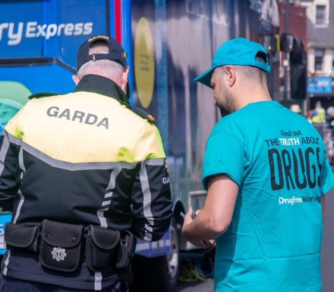 Scientology Volunteers Bring Drug Prevention Education to Clondalkin Festival in Ireland
