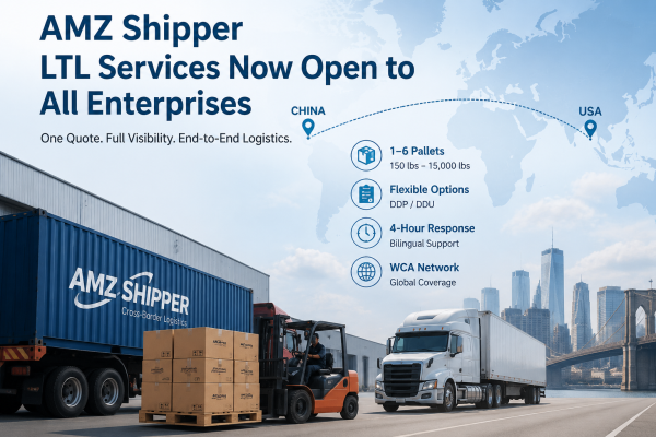 AMZ Shipper Announces Full Enterprise Access to LTL Services