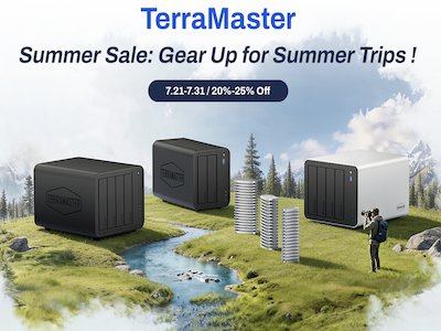 TerraMaster Offers up to 25 Percent Off on Selected NAS & DAS