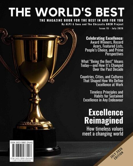 The World’s Best Magazine Publishes Issue 15 for July 2026