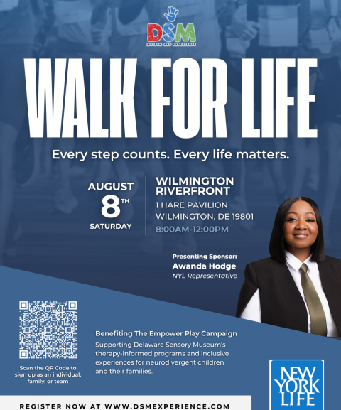 Delaware Sensory Museum Unites Community for Walk for Life to Expand Inclusive Play