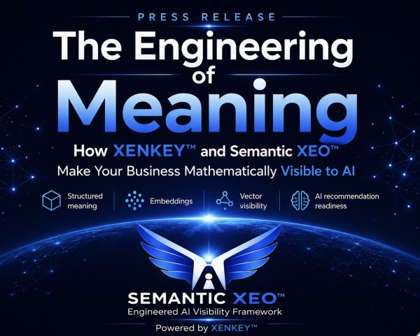 Semantic XEO Launches Math-Driven AI Visibility Framework Powered by XENKEY