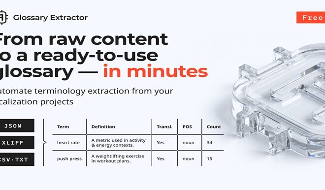 Alconost Launches a Free Tool That Builds Glossaries from Your Content