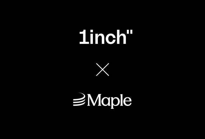 Maple’s syrupUSD tokens arrive on 1inch, widening access to on-chain institutional lending