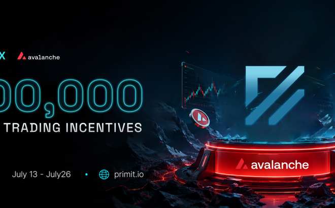 Primit Officially Deploys on Avalanche, Launching Season 1 Trading Incentive Program