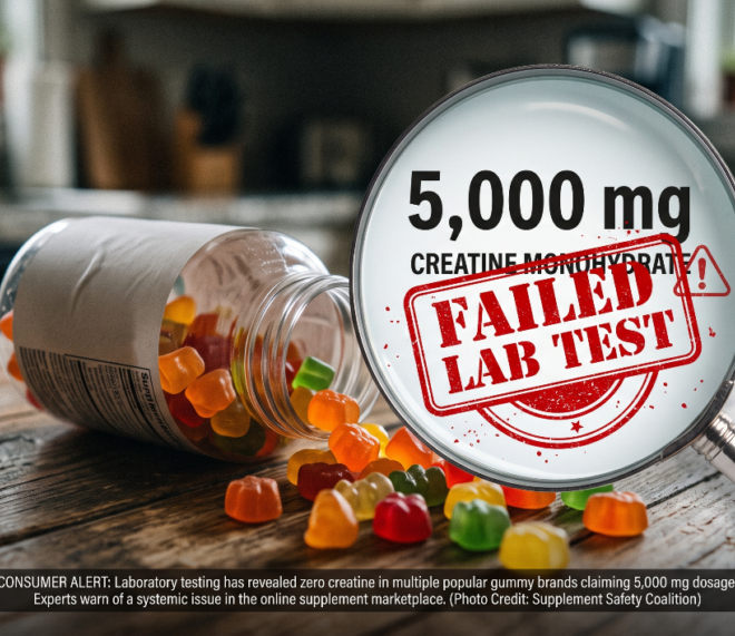 ISO-Accredited Lab Testing Exposes 86% Failure Rate in Amazon Creatine Gummies, with Over Half Containing Near-Zero Active Ingredients