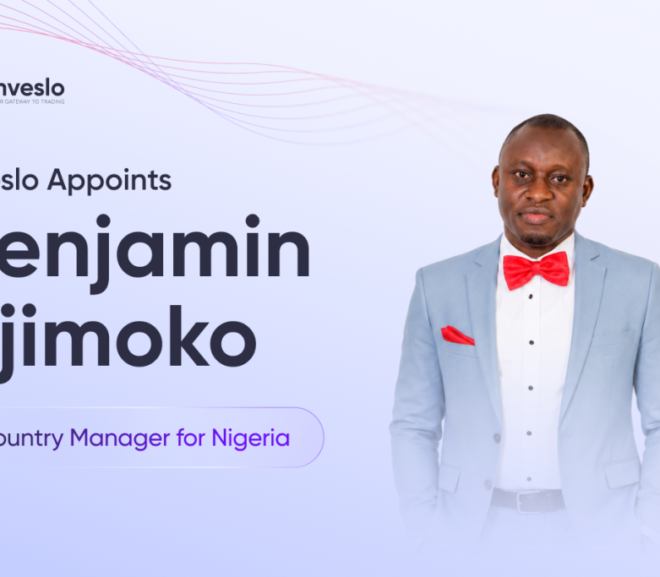 Inveslo Appoints Benjamin Ajimoko as Country Manager for Nigeria