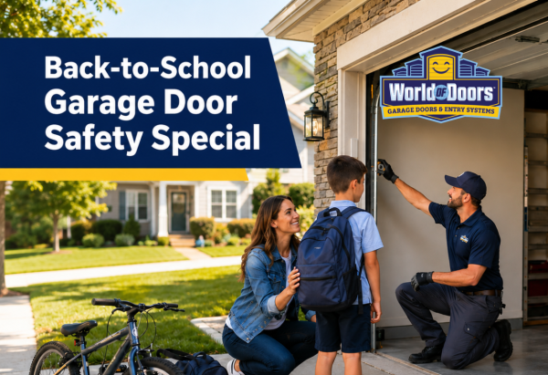 World of Doors Launches Back-to-School Garage Door Safety Special Across Chicagoland
