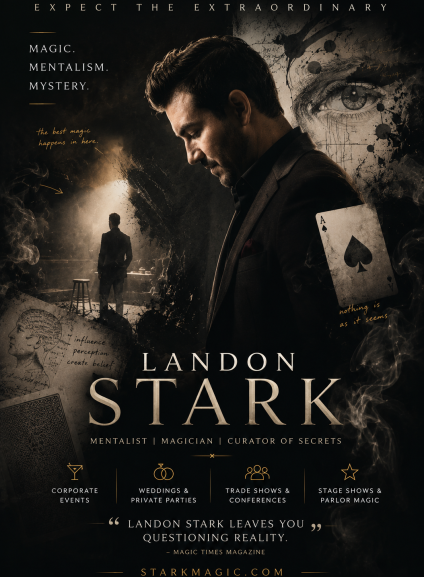 Landon Stark: Dallas-Fort Worth’s No. 1 Magician Bringing Unforgettable Magic and Mentalism to DFW Events
