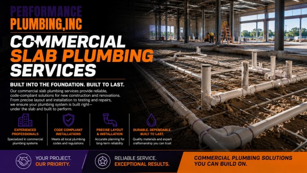 Commercial Plumbing Alabama Highlights Slab Plumbing Services in Birmingham