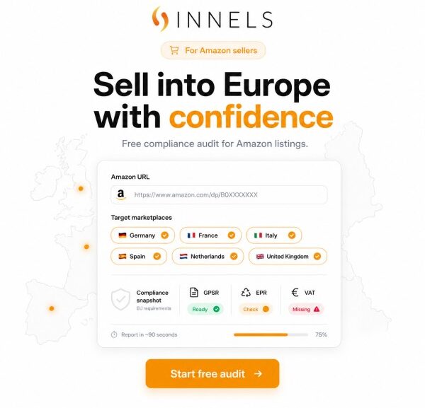 INNELS Launches Free EU Compliance Checker for Amazon Sellers in Europe