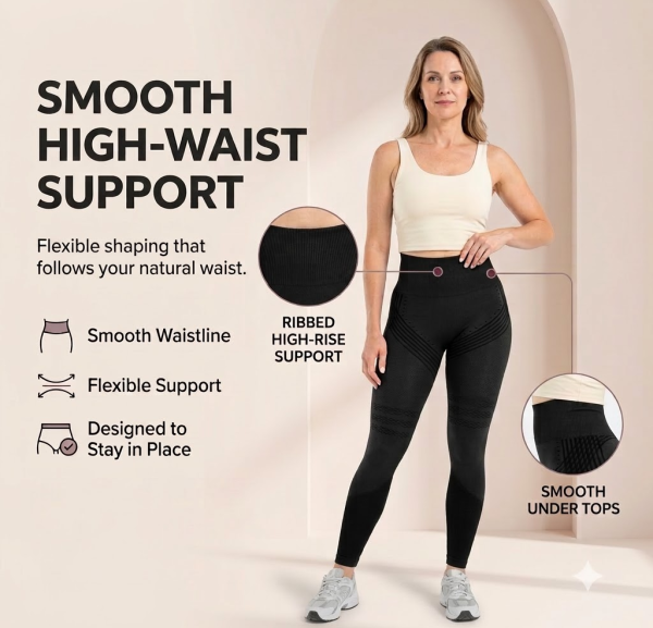 CalyraFit Expands Sculpting Activewear Collection With 3D Textured High-Waist Leggings