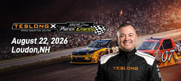 Teslong Heads to NASCAR’s Magic Mile with Patrick Emerling and Heavy-Duty Tire Inflation Power