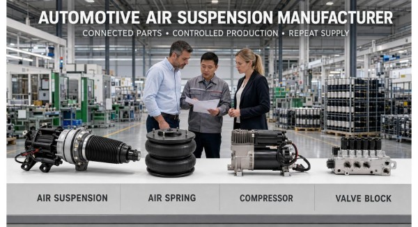 HUIJIE Expands Automotive Air Suspension Manufacturing for Global Buyers