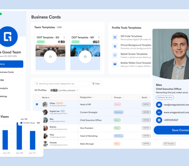 Singapore-Based One Good Card Helps Businesses Transform Networking Into Measurable Sales Opportunities