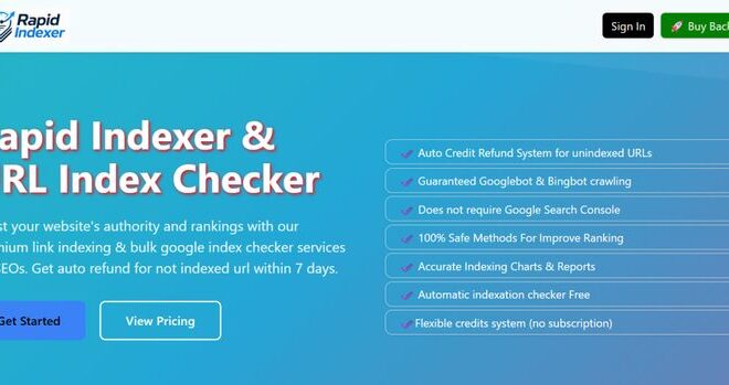 Rapid Indexer Launches Innovative SEO Tool for Link Building and Instant URL Indexing Solution