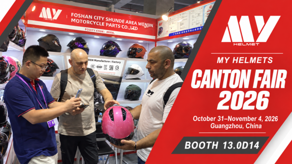 MY HELMETS to Showcase Latest Motorcycle Helmet Range at Canton Fair 2026