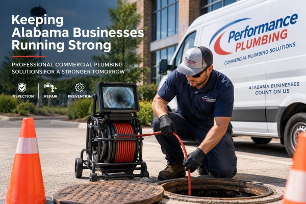 Performance Plumbing Highlights Sewer Line Risks for Alabama Businesses
