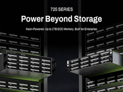 TerraMaster Unleashes the Xeon-Powered 725 Series: Enterprise Rackmount NAS Built for the AI Era