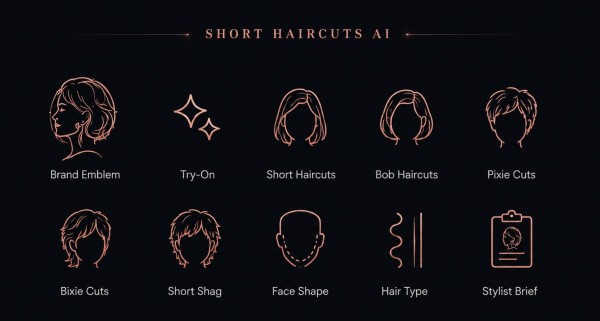 CLOOMS Unveils Short Haircuts AI for Virtual Hairstyle Previews