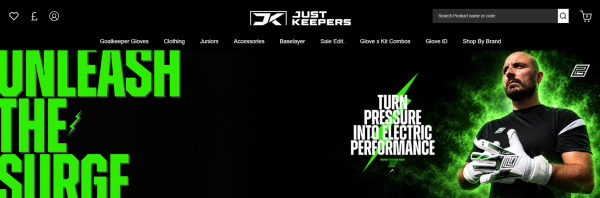 Just Keepers Spotlights Keeper iD’s New Range of Junior Goalie Gloves