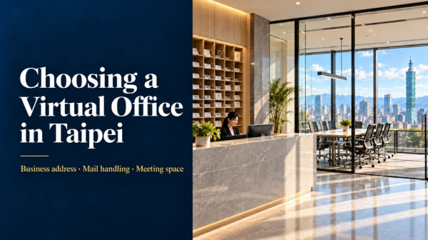 Virtual Office in Taipei for International Teams JIN SPACE