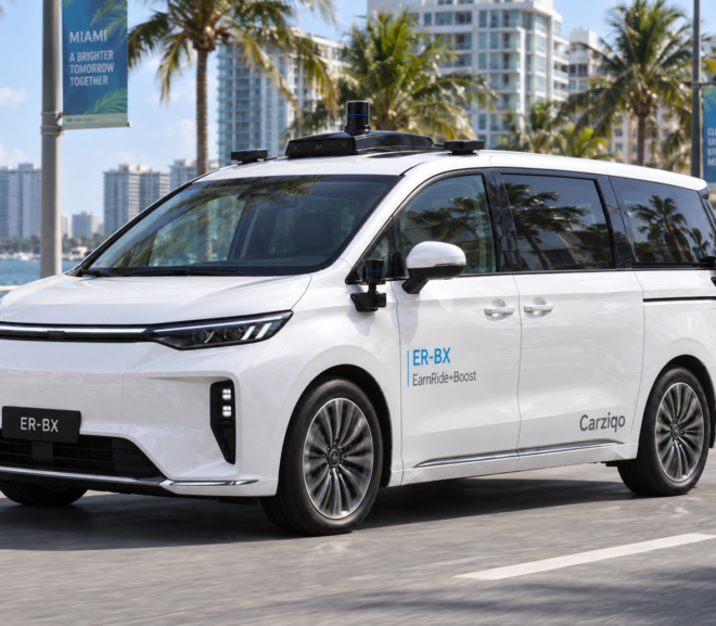 Carziqo Brings ER-BX Autonomous Ride-Hailing Series to Miami Following Progress in Austin and Los Angeles