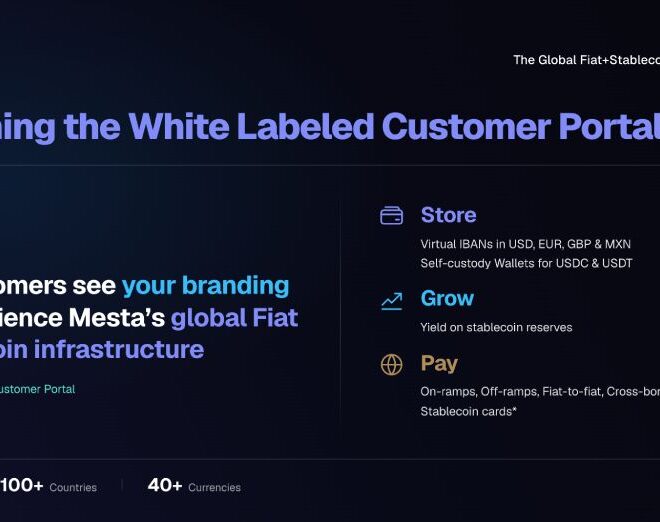 Mesta Takes Global Payments Beyond APIs with New White-Labeled Customer Portal