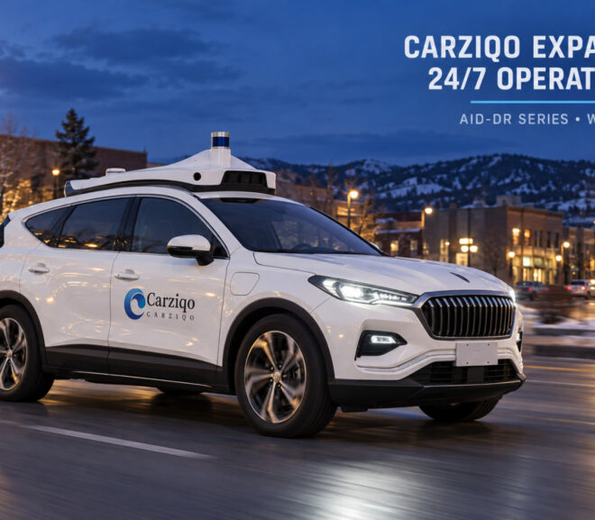 Carziqo Brings 24/7 AID-DR Autonomous Ride-Hailing Operations to Wyoming