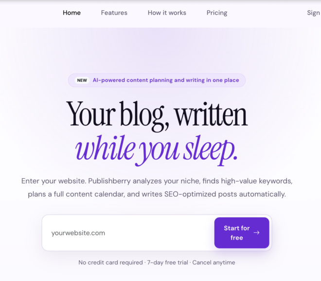 Publishberry Launches AI-Powered Platform to Automate the Entire Blogging Workflow