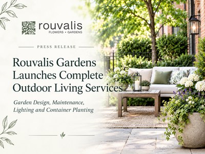 Rouvalis Gardens Launches Complete Outdoor Living Services in Greater Boston
