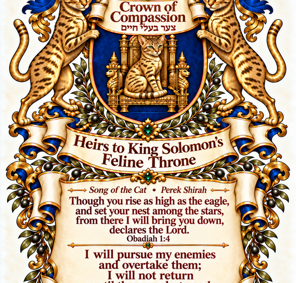 Royal House of Kanaani Established in New York to Carry Forward King Solomon’s Feline Legacy