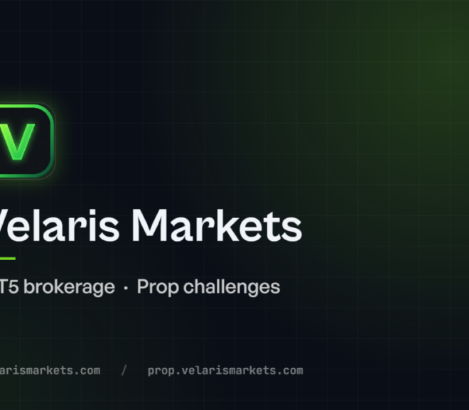 Velaris Markets: an MT5 broker and a prop service, live since July 2026